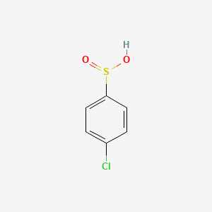 4-Chlorobenzenesulfinic acid chemical structure (CAS 100-03-8)