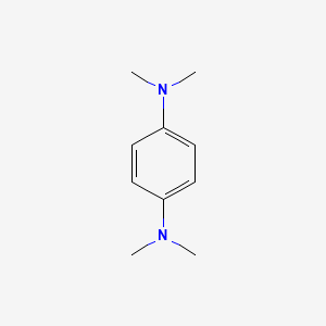 N,N,N,N-Tetramethyl-1,4-phenylenediamine chemical structure (CAS 100-22-1)