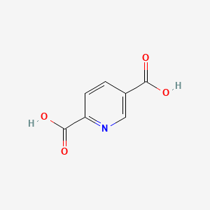2,5-Pyridinedicarboxylic acid chemical structure (CAS 100-26-5)