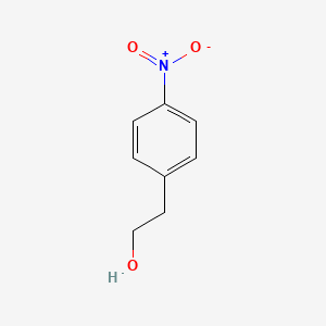 4-Nitrophenethyl alcohol chemical structure (CAS 100-27-6)