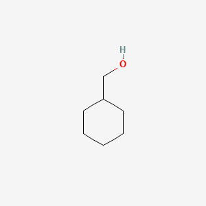 Cyclohexanemethanol chemical structure (CAS 100-49-2)
