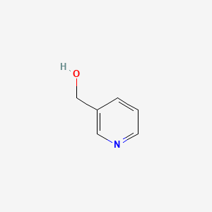 3-Pyridinemethanol chemical structure (CAS 100-55-0)