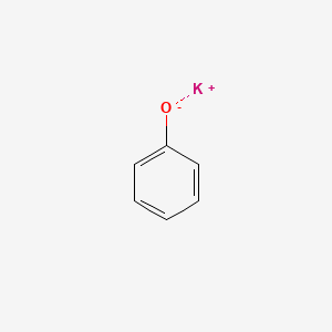 Potassium phenolate chemical structure (CAS 100-67-4)