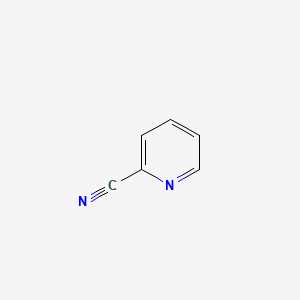 Picolinonitrile chemical structure (CAS 100-70-9)