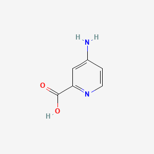 4-Aminopyridine-2-carboxylic Acid chemical structure (CAS 100047-36-7)