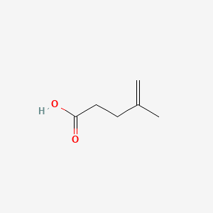 4-Methylpent-4-enoic acid chemical structure (CAS 1001-75-8)