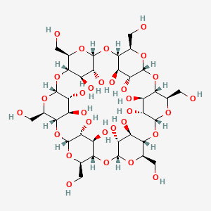 α-Cyclodextrin chemical structure (CAS 10016-20-3)