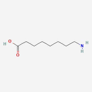 8-Aminooctanoic acid chemical structure (CAS 1002-57-9)