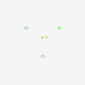 Iridium trichloride chemical structure (CAS 10025-83-9)