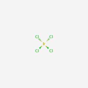 Iridium(IV) chloride chemical structure (CAS 10025-97-5)