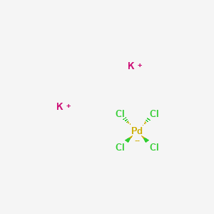 Potassium chloropalladite chemical structure (CAS 10025-98-6)