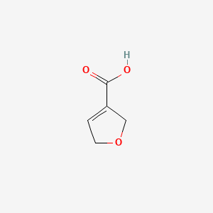 2,5-Dihydrofuran-3-carboxylic acid chemical structure (CAS 1002728-73-5)
