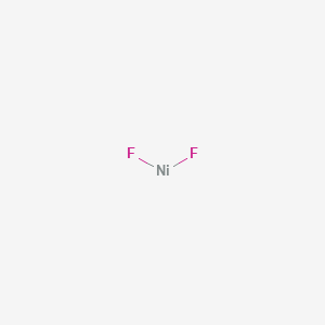 Nickel(II) fluoride chemical structure (CAS 10028-18-9)