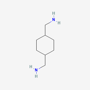 trans-1,4-Bis(aminomethyl)cyclohexane chemical structure (CAS 10029-07-9)