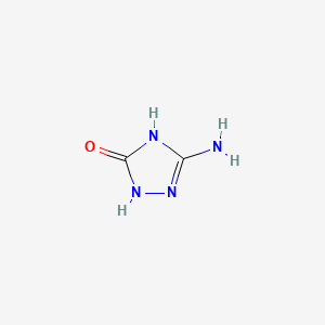 5-Amino-1H-1,2,4-triazol-3(2H)-one chemical structure (CAS 1003-35-6)