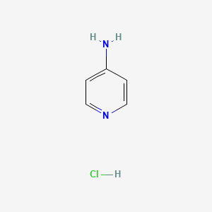 Pyridin-4-amine hydrochloride chemical structure (CAS 1003-40-3)