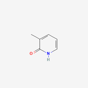 3-Methylpyridin-2(1H)-one chemical structure (CAS 1003-56-1)