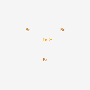 Iron(III) bromide chemical structure (CAS 10031-26-2)