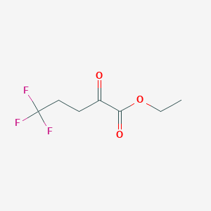 Ethyl 5,5,5-trifluoro-2-oxopentanoate chemical structure (CAS 1003322-53-9)