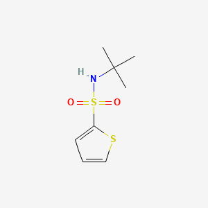 N-tert-Butyl-2-thiophenesulfonamide chemical structure (CAS 100342-30-1)