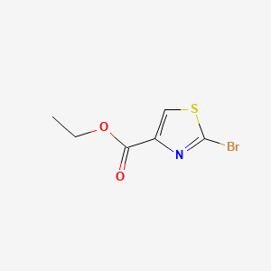 Ethyl 2-bromothiazole-4-carboxylate chemical structure (CAS 100367-77-9)