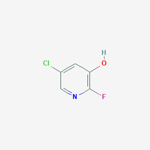 5-Chloro-2-fluoropyridin-3-ol chemical structure (CAS 1003711-65-6)
