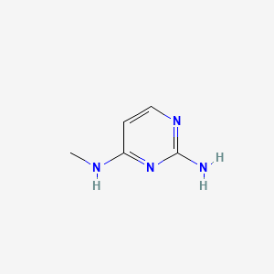 N4-Methylpyrimidine-2,4-diamine chemical structure (CAS 1004-18-8)