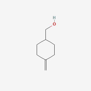 (4-Methylenecyclohexyl)methanol chemical structure (CAS 1004-24-6)