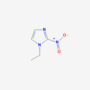 1-Ethyl-2-nitro-1H-imidazole chemical structure (CAS 10045-33-7)
