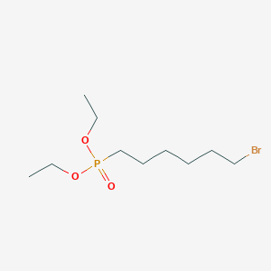 Diethyl (6-bromohexyl)phosphonate chemical structure (CAS 100462-72-4)