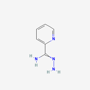 2-Pyridinecarbohydrazonamide chemical structure (CAS 1005-02-3)