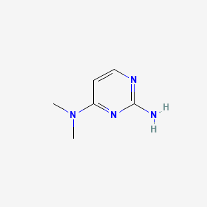 N4,N4-Dimethylpyrimidine-2,4-diamine chemical structure (CAS 1005-26-1)