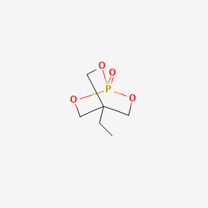 4-Ethyl-2,6,7-trioxa-1-phosphabicyclo[2.2.2]octane 1-oxide chemical structure (CAS 1005-93-2)