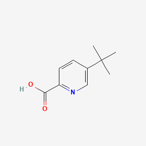 5-(tert-Butyl)picolinic acid chemical structure (CAS 1005785-85-2)