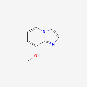 8-Methoxyimidazo[1,2-a]pyridine chemical structure (CAS 100592-04-9)