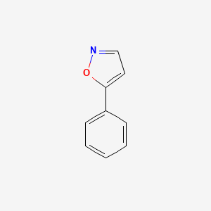 5-Phenylisoxazole chemical structure (CAS 1006-67-3)