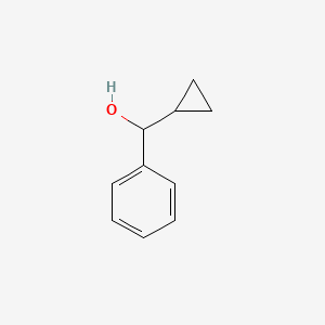 Cyclopropyl(phenyl)methanol chemical structure (CAS 1007-03-0)