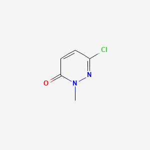 6-Chloro-2-methylpyridazin-3(2H)-one chemical structure (CAS 10071-38-2)