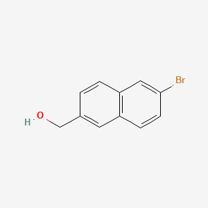 6-Bromo-2-naphthylmethanol chemical structure (CAS 100751-63-1)