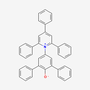 5'-(2,4,6-Triphenylpyridin-1-ium-1-yl)-[1,1':3',1''-terphenyl]-2'-olate chemical structure (CAS 10081-39-7)
