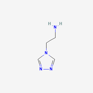 4-(2-Aminoethyl)-4H-1,2,4-triazole chemical structure (CAS 1008526-84-8)