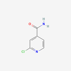 2-Chloroisonicotinamide chemical structure (CAS 100859-84-5)