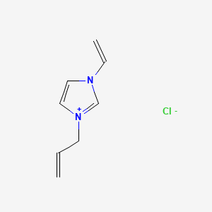 1-Allyl-3-vinylimidazolium chloride chemical structure (CAS 100894-64-2)