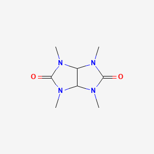 1,3,4,6-Tetramethyltetrahydroimidazo[4,5-d]imidazole-2,5(1H,3H)-dione chemical structure (CAS 10095-06-4)