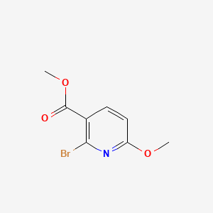 Methyl 2-bromo-6-methoxynicotinate chemical structure (CAS 1009735-23-2)