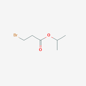 Isopropyl 3-bromopropanoate chemical structure (CAS 100983-10-6)