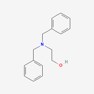 N,N-Dibenzyl-2-aminoethanol chemical structure (CAS 101-06-4)