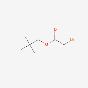 Neopentyl 2-bromoacetate chemical structure (CAS 101001-73-4)