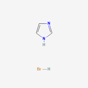 Imidazole hydrobromide chemical structure (CAS 101023-55-6)