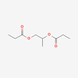 Propane-1,2-diyl dipropionate chemical structure (CAS 10108-80-2)